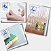 MarkDomain TZe-251 24mm Label Tape Compatible Brother P Touch TZe TZ Tape 24mm 0.94 Laminated White TZe-251 TZe251 TZ251 1 Inch for Ptouch PT-D600 PT-D610BT PTP700 PTP710BT Label Maker, 3-Pack