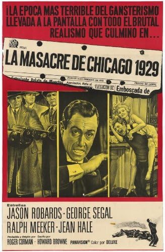 Amazon 聖バレンタインデーの虐殺ムービーポスター11 X 17ジェイソン ロバーズralph Meekerジャン ヘイル Unframed 1940 アートフレーム ポスター オンライン通販