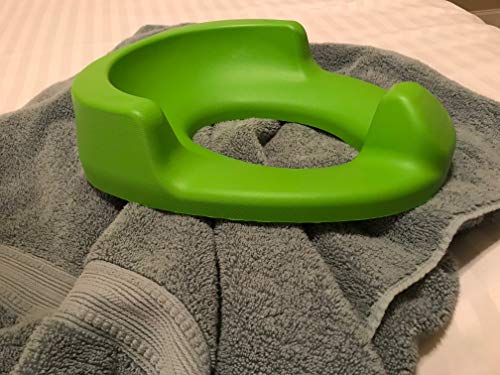 Soft Potty Training Seat by Mamafrog | Toilet Training Ring, Travel Potty Seat, Potty Trainer + For Infant, Toddler, or Child + European-Style Seat with Bonus Elimination Communication Guide (eBook)