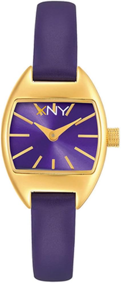 XNYWatch, Women's Urban Purple Strap Gold Tone Case BV8098X1