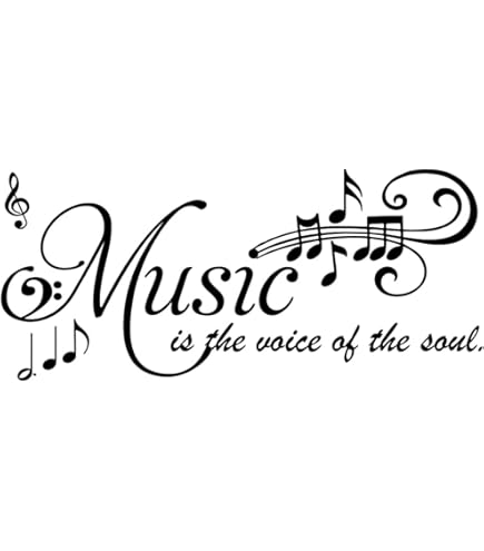 Autocollants Muraux De Musique - Élégants Et Autocollants