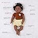 Paradise Galleries African American Black Reborn Baby Doll Rainbow Blessings: Faith, 5-Piece Gift Set, 19 inch GentleTouch Vinyl & Weighted Body