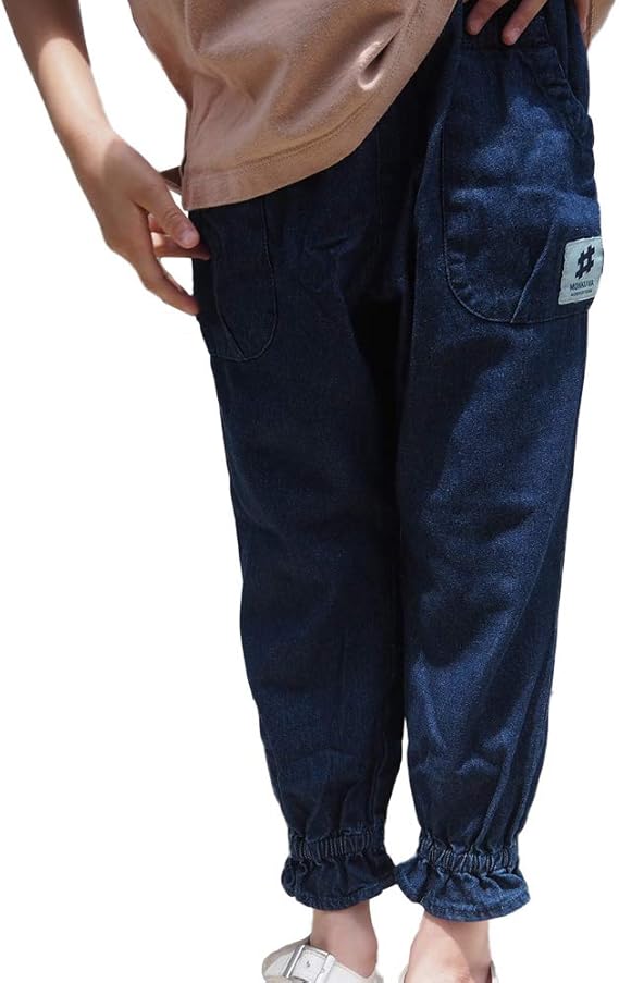 Amazon モンクワ Monkuwa こども デニム モンペパンツ Mkc102 子供 もんぺ 農作業着 ズボン キッズ Uvカット 農業女子 作業服 女の子 外遊び 園芸 ガーデニング 可愛い おしゃれ プレゼント ギフト アウトドア T志 Z パンツ 通販