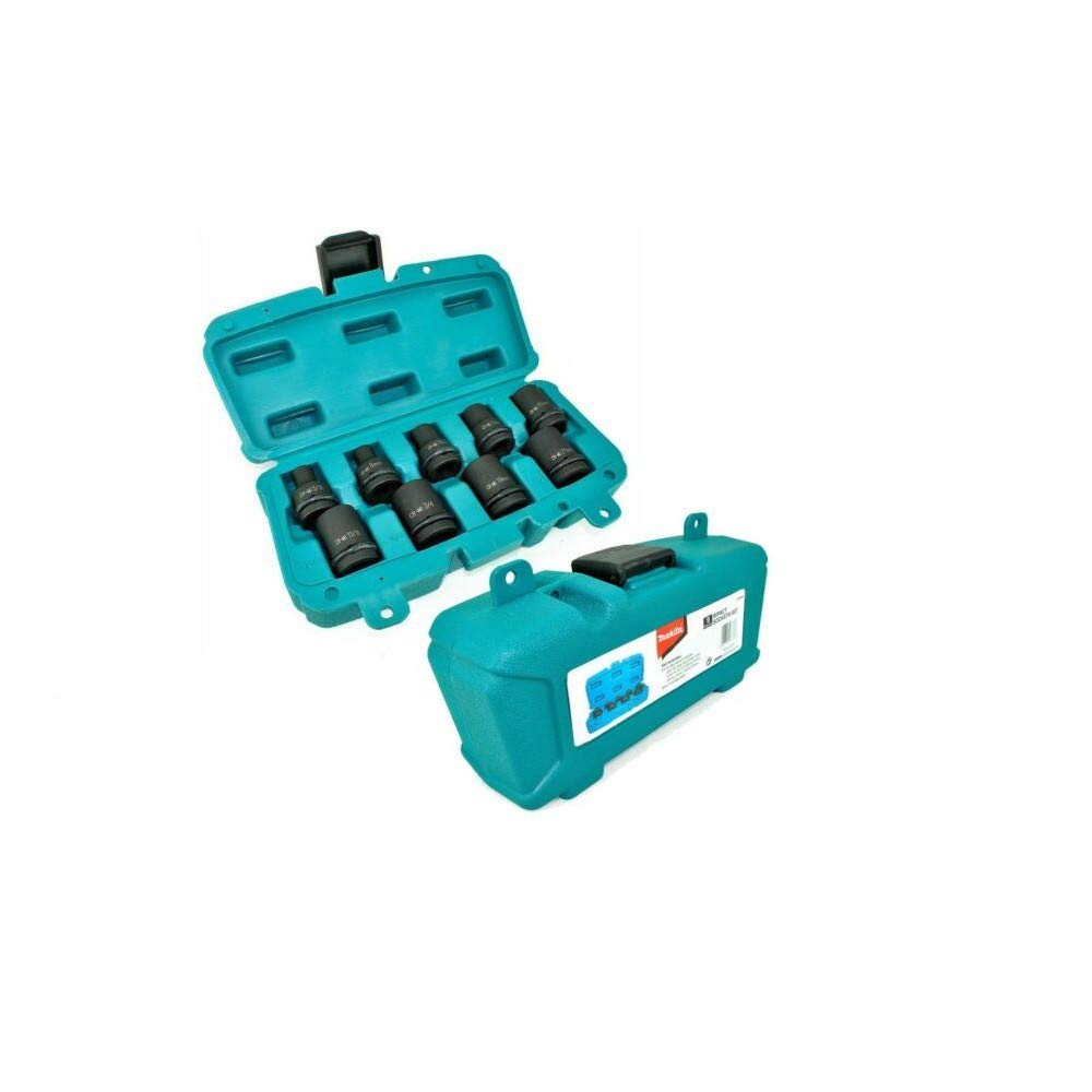 Makita P-46953 9 Piece Impact Socket Set