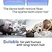Flea Comb for Dogs, 6 Pcs Lice Combs, Cat Combs with Durable Teeth for Removing Tear Stains, Fleas, Dandruff by MoHern