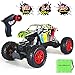 GoStock Remote Control Car, 1:18 Scale RC Car with Rechargeable Battery Off-Road All Terrain High Speed 2.4Ghz Radio 4WD Hobby Grade Monster Truck Graffiti Rock Crawler for Boys Girls Gift