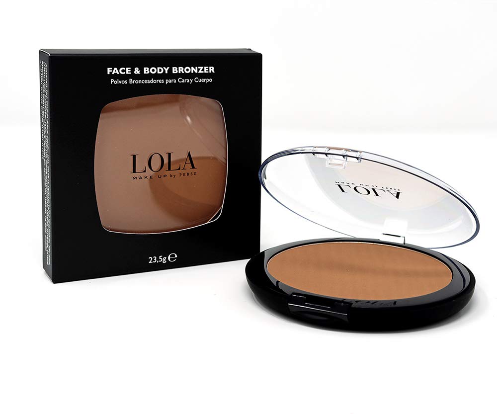 Lola Make-Up Face & Body Bronzer, Golden With Spf 15, Tyrosine Tan Enhancement, High Coverage, Mineral Oil Free, Vegan No. 004