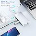 VANMASS Aluminum USB C Hub, 9 in 1 USB C Adapter with 4K HDMI, RJ45 Gigabit Ethernet, 4 USB 3.0 Ports, TF/SD 3.0 Card Reader, 100W PD Charging Port for MacBook Pro/Air & More USB C Devices