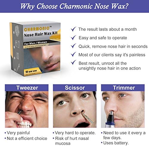 best nose hair wax kit