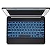 Touch iPad Keyboard Case with Trackpad for 10.2-inch iPad 8th Generation (2020), 7th Gen, Air 3, Pro 10.5-10 Color Backlight, 360° Protective Slim Cover with Apple Pencil Holder (Black)