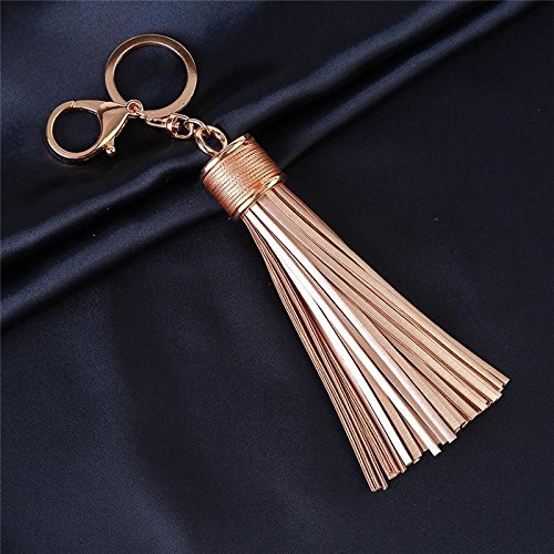 Dd Handbags. Vogue Leather Tassel Pendants Charm Key Ring Chain Holder