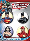 Ata-Boy DC Comics Justice League Set of 4 1.25