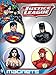 Ata-Boy DC Comics Justice League Set of 4 1.25