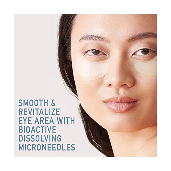 skyn ICELAND Dissolving Microneedle Eye Patches with Hyaluronic Acid & Peptides: to Hydrate, Firm and Smooth Fine Lines…