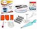 Cake Decorating Supplies Tools Kit - 38 Pcs Premium Baking Tools Set including Rotating Cake Stand Turntable, Icing Tips, Cake Decorating Bags and More Accessories - Cake Decorating Kit for Beginners