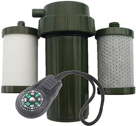 AOR Power miniwell #L610 Replacement Water Filters. Removes Dirt, Bacteria, Chlorine, Heavy Metal from Water (L610 3 Piece Filters - Full Set)