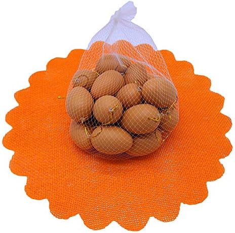 CoURTerzsl Easter Gift 20Pcs Faux Egg, DIY Painting Easter Decoration Handcraft Kids Toy Kindergarten 2#