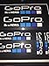 Gopro Cool Stickers Gopro Accessories for Go Pro Heoro 3 Icon Sticker 5 Pcs/lot Black