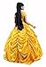 HalloweenCostumeParty Beauty and Beast Belle Costume Dress For Adults Woman(XXL)