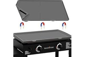 HALDANE Griddle Protective Mat for Blackstone - 28" Magnetic Silicone Grill Cover, Food Grade Silicone Mat - All Season Cooking Surface Protective Cover (28" Grey)