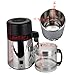 Ridgeyard 4L Pure Water Distiller Purifier Dental and Pure Water Maker 304 Stainless Steel Body & Filter Glass Bottle 1L/h