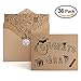 KUUQA 36 Pcs Foldable Graduation Greeting Cards and Envelopes with 40 Writable Stickers for Celebrating Graduation