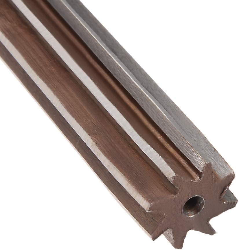 sourcing map Hand Reamer 18mm Alloy Tool Steel H8 8 Straight Flutes Hand Milling Cutter Tool Metric Reaming Drill Bit for Metal - Image 4