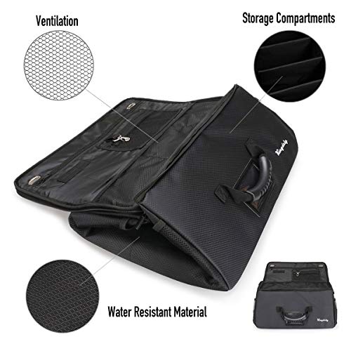 MEARTEVE Golf Trunk Organizer Storage, Golf Organizer for Car Foldable