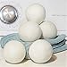 ShungHO 1 PC Dryer Balls Pure New Zealand Wool Reusable Natural Fabric Softener Reduces Drying Time