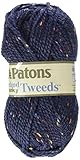 Patons Shetland Chunky Yarn, Medium Blue Tweed