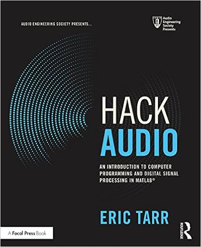 Amazon Com Hack Audio An Introduction To Computer Programming And Digital Signal Processing In Matlab Audio Engineering Society Presents Ebook Tarr Eric Kindle Store