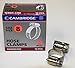 Cambridge Worm Gear Hose Clamps SAE Size 8, Adjustable 1/2-in to 29/32-in, Stainless Steel Band and Housing, Zinc Plated Screw, 10 Pack