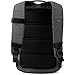 Incase City Compact Backpack - Travel Backpack + Laptop Bag - Plush Fleece Lined Laptop Compartment Fits 16-inch Laptop - Compact Carry On Backpack for Travel - Heather Black