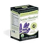 Lifestyle Awareness Teas, Caffeine Free Serene Slumber Tea, 20 Count