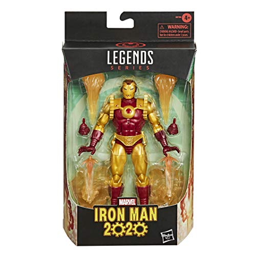 Hasbro Marvel Legends Series 15 cm große Iron Man 2020 Action-Figur, enthält 8 Accessoires, ab 4 Jahren – Bild 3