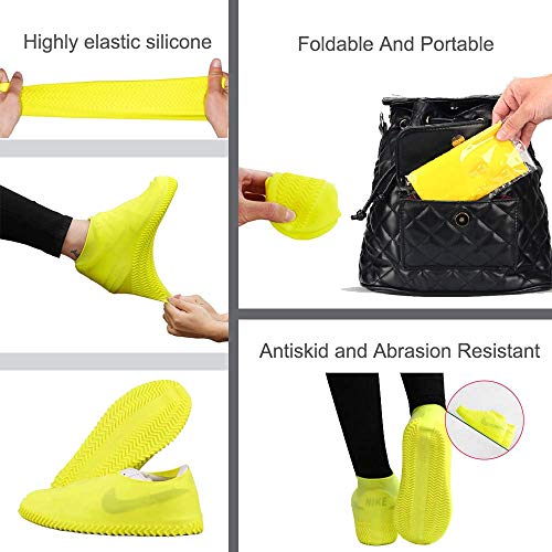 VBoo Waterproof Shoe Covers, Non-Slip Water Resistant Overshoes