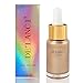 DE'LANCI Glow Liquid Highlighter Contouring, Brighten Shimmer 3D Highlighters Ultra-concentrated Illuminating Bronzing Drops - 4 Colors Available,0.49oz #02