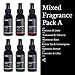 Mask - Air Freshener Spray, Bathroom Deodorizer, Travel Size Air Freshener, Long Lasting, Strong Odor Eliminator, Pet Odor Eliminator, Room Deodorizer, 10.2 Fl Oz, Mandarin & Lime, Pack of 3