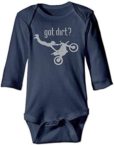 Got Dirt Bike Motorcross Racing Long Sleeves Newborn Baby Special Baby Climbing Clothes Size Key