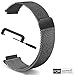 C2D JOY Compatible with Garmin Forerunner 920XT Band Replacement Accessories (Pins and Pin Removal Tool) Metal Weave Strap for Daily FR920XT Watchband - 1601, M/5.5-7.6 in.