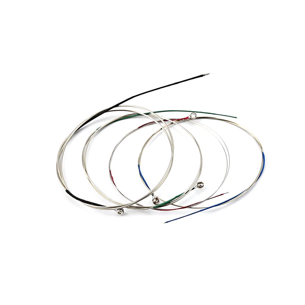 Alnicov 2 Set Viola Strings Set，Viola Strings with Nickel-Plated Ball End for 16"" Viola Strings Musical Instrument Accessories