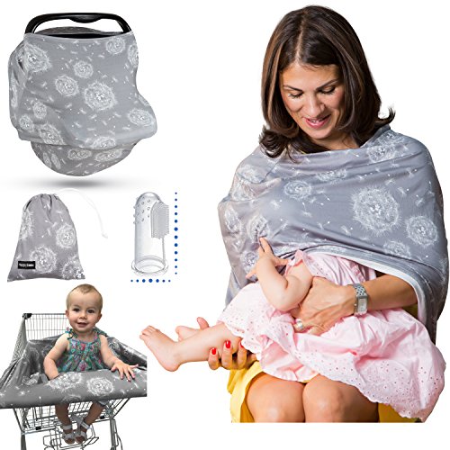 Premium Multi Use Nursing Breastfeeding Cover Gray and Carseat Canopy
Cover | Gift Set Pack & Silicone Finger Toothbrush + Pouch + eBook - 4
in 1 Baby Car Seat Cover ( Winter Grey ) Premium Multi Use Nursing Breastfeeding Cover Gray and Carseat Canopy
Cover | Gift Set Pack & Silicone Finger Toothbrush + Pouch + eBook - 4
in 1 Baby Car Seat Cover ( Winter Grey )