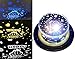 Alkbo Night light projection lamp Star Romantic Rotating Sky Cosmos Cover Projector Night Lighting for Children Adults Bedroom, Mood/Decorative Light, Baby Nursery Light