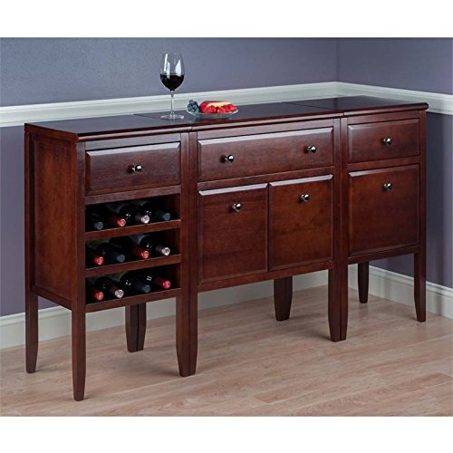 Winsome Wood 40728 Orleans Buffet, Cappuccino