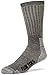 FUN TOES Boot Socks for Men, 3 Pairs Durable Thermal Insulated 80% Merino Wool Warm Hiking for Winter, Indoor or Outdoor (1 Black/1 Brown/1 Green)