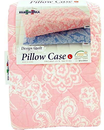 Manifurekkusu Pillow Cover Design Quilt Pink L Size