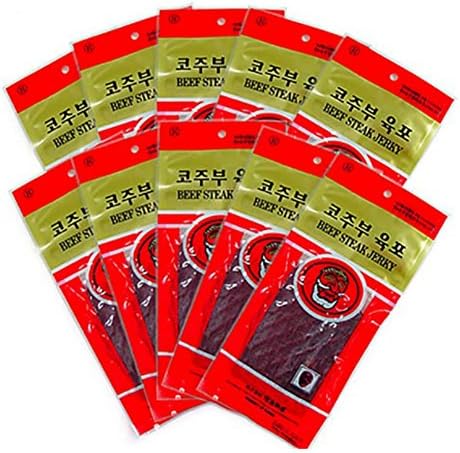 KOJOU JUMPO 1.056OZ X 10Set / Squid Leg / Dry Squid / Gift / Souvenir / Snack / Snack / Aji / Gift / Zip / ConveniencePurified Honey Butter Squid 1.06OZ x 10Set Sweet Squid