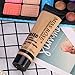 MISS ROSE Base Face Liquid Foundation Smooth Makeup Matte Wear Concealer Sun Block Cream(#7)