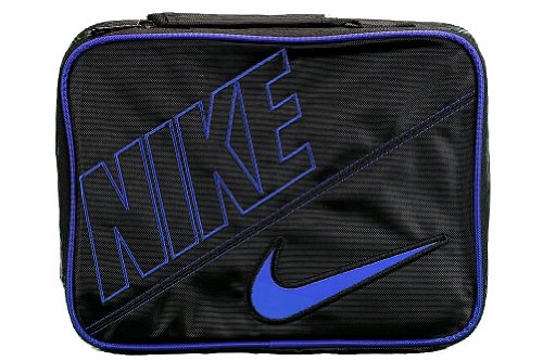 Nike insulated lunch tote box black royal blue