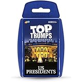 US Presidents Top Trumps Card Game